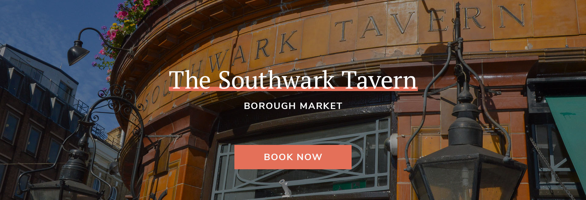 Enjoy a meal at your local pub at The Southwark Tavern in London