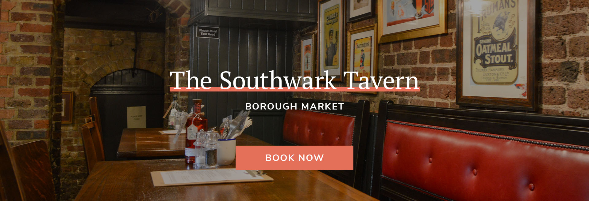 Join us at The Southwark Tavern in London for delicious pub food